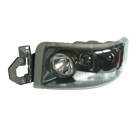 Faro Delantero Izquierdo Negro Manual Renault VI Premium con antiniebla (2006-)