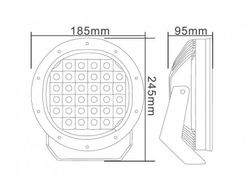 Faro de largo alcance con DRL de LED FT-3411