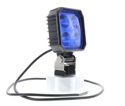 Faro de trabajo cuadrado con 4 LEDS y luz azul D14554 - Vignal