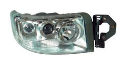 Faro anteriore destro cromato per Renault VI Premium (2006-) con fendinebbia