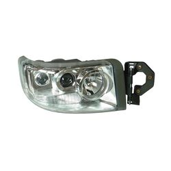 Faro anteriore destro cromato per Renault VI Premium (2006-) con fendinebbia