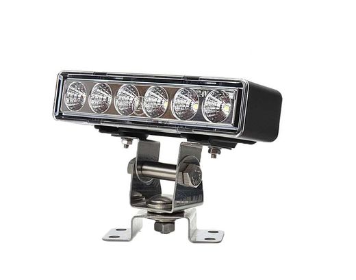 Faro trabajo rectangular con 6 LEDS 99-0865 - Was
