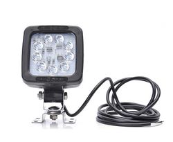 Lampe de travail carrée à 9 LED homologuée ADR 99-0683 - Was