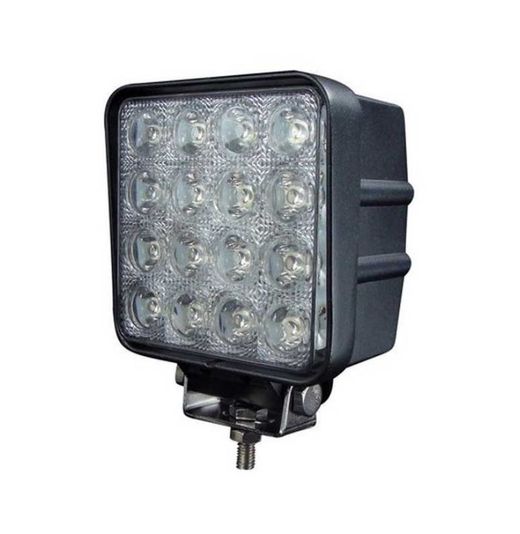 Luminária de trabalho quadrada com 16 LEDs FT-048