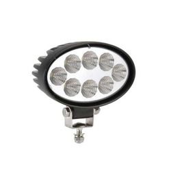 Faro de trabajo ovalado con 8 LEDS FT-049