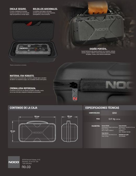 Étui de protection GB50 XL