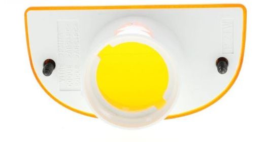 Intermitente Lateral Izquierda/Derecha Ámbar Base Blanca