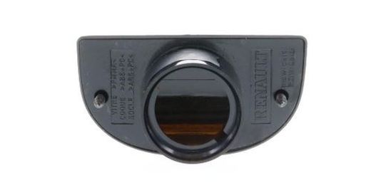 Clignotant gauche/droit base noire ambre
