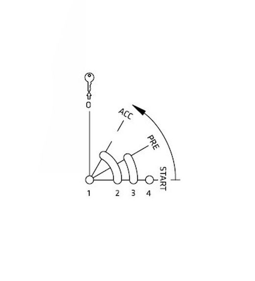 Interruptor a llave contacto arr