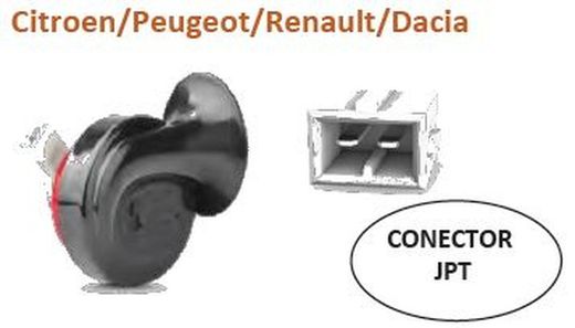 Juego Bocina Caracol Con Conector Original .