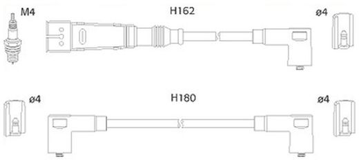 Juego de cables de encendido