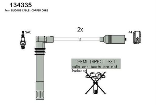 Conjunto de fios de ignição