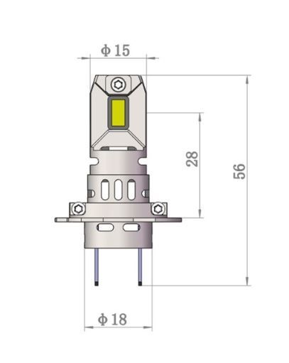 H7 LED-Kit – 24 V, Hochleistungsausführung