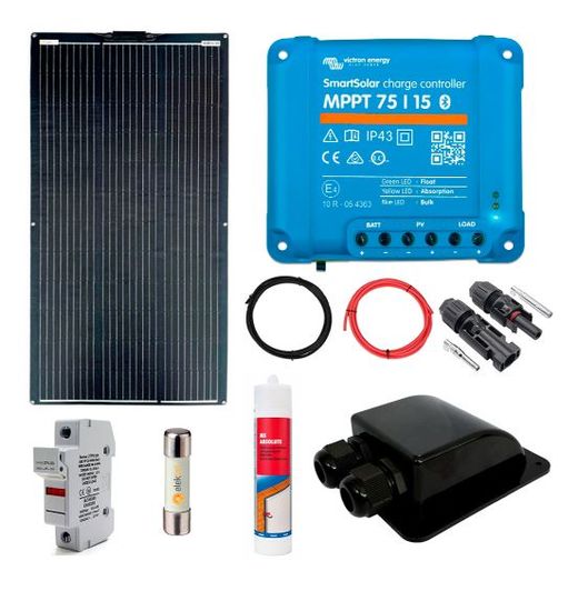Kit Solar Camper 220W Flex + Bluetooth
