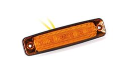 Luz de posición lateral led ámbar 12-36v