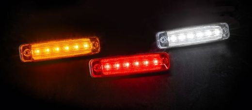 Feu de gabarit LED ambre 12-36V.