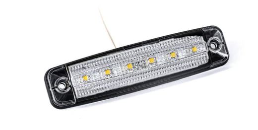 Weiße LED-Rückleuchte 12-36 V