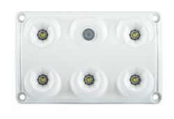 Lámpara Interior Rectangular Con Interruptor