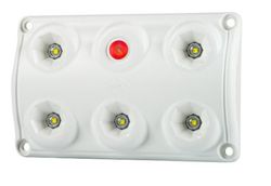 Lámpara Interior Rectangular Con Interruptor