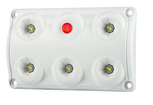 Lámpara Interior Rectangular Con Interruptor