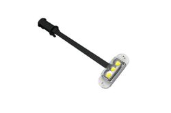 Feu de position LED blanc avec connecteur rapide Qs150 12v FT-090BLEDQS150M02 - Fristom