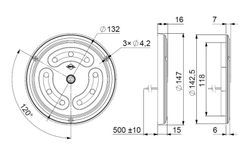 Lámpara LED De Iluminación Interior Con Interruptor