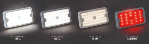 LED-Innenleuchte mit Schalter und 4 Helligkeitsstufen – 12–36 V, 1000 Lumen – adr