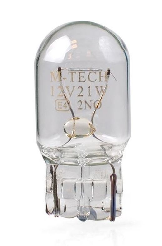 Ampoule M-Tech 12v/21w T20 - W21w - Paquet de 10 unités