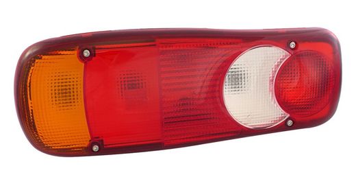 Piloto LC5 con concector AMP Izquierdo con luz matrícula y con catadrióptico.