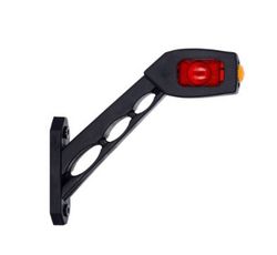 Rechte LED-Positionsleuchte Weiß-Rot-Orange