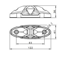 Luz De Gálibo Lateral LED De 2 Funciones