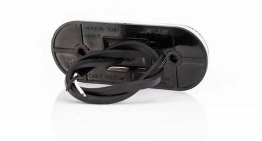 Gelbe LED-Positionsleuchte mit QS150-Anschluss