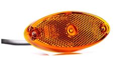 Feu de gabarit à LED ambre avec réflecteur et connecteur Qs150