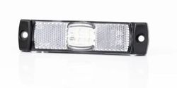 Luz De Gálibo LED Blanco Con 2 Agujeros Para Tornillos