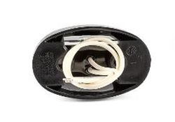 Weiße LED-Positionsleuchte mit zwei Schraublöchern