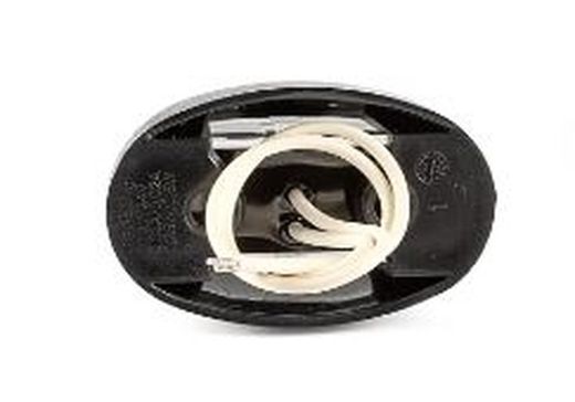 Weiße LED-Positionsleuchte mit zwei Schraublöchern