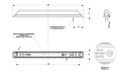 Luz de gálibo led lateral ámbar