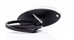 Rote LED-Positionsleuchte mit Reflektor und Stecker Qs150