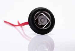 Eingelassene runde rote LED-Positionsleuchte