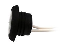 Eingelassene runde rote LED-Positionsleuchte