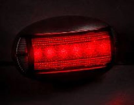 Luz De Gálibo Roja LED 12-36v Opaca