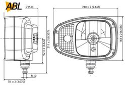 Halogen-Blinker rechts