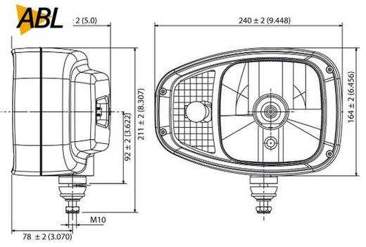 Halogen-Blinker rechts