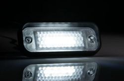 Versenkte LED-Kennzeichenbeleuchtung