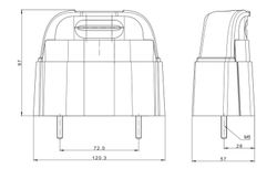 Universelle LED-Kennzeichenleuchte FT-261LED - Fristom