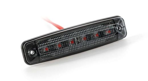 Luz de posición delantera led roja 12-36v versión dark