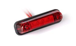 Luz de posición delantera led roja 12-36v