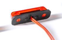 Luz de posición delantera led roja 12-36v