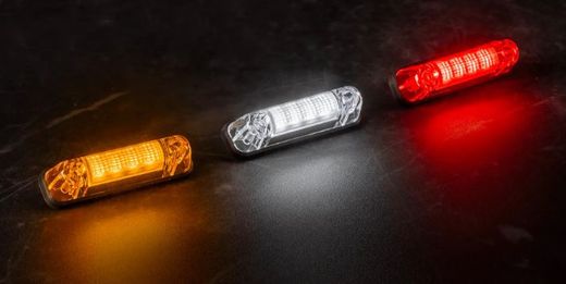 Luz de posición delantera led roja 12-36v