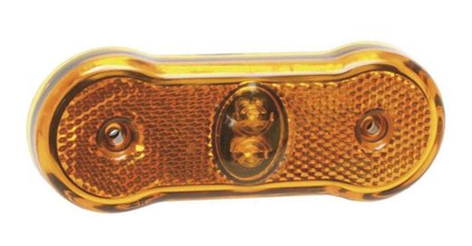 Luz De Posición Ermax Ámbar Con 2 Leds